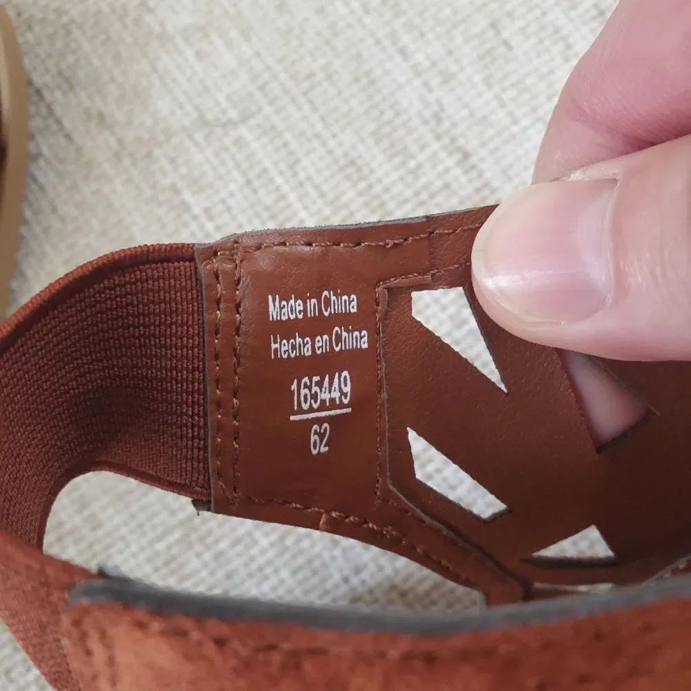 American Eagle Block Sandals Size 6.5 - Picture 12 of 15